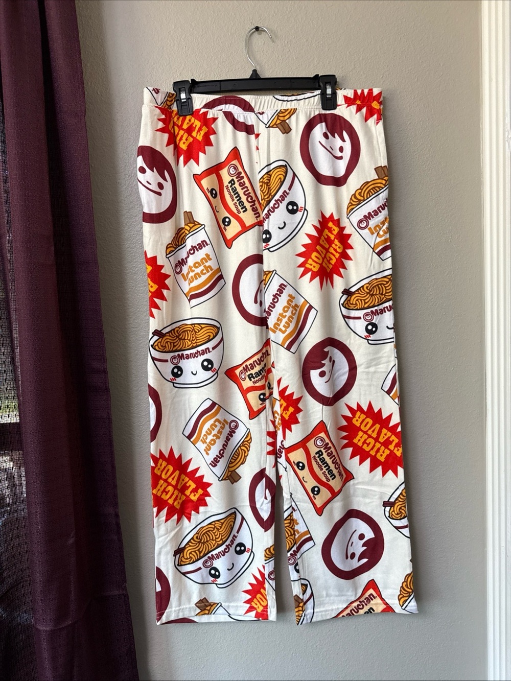 B2/2 Maruchan Graphic Pajama Bottoms Size 12/14
